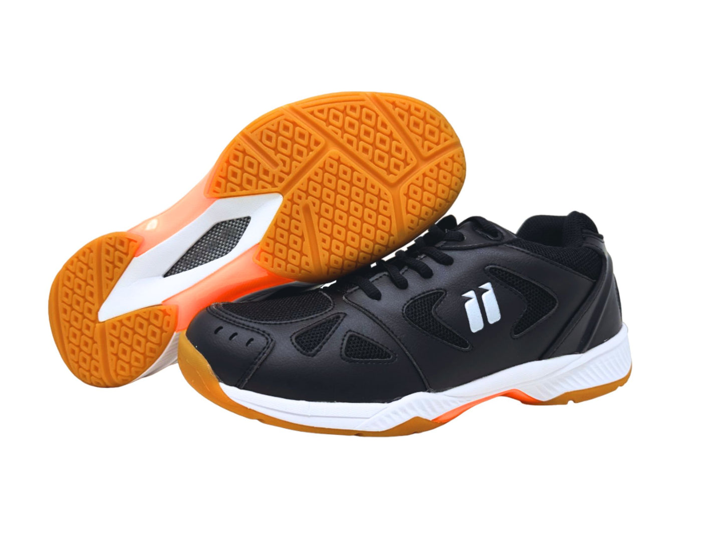 Gum Rubber Pickle Ball Shoe Black