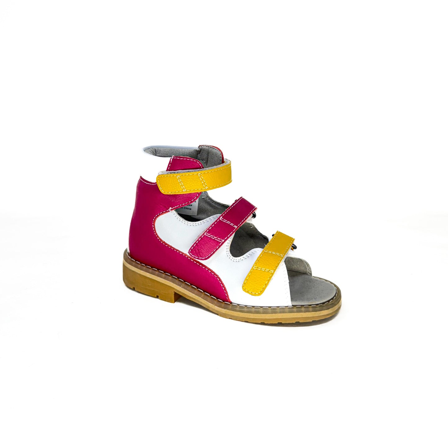 Final Sale - Mt. Emey 1368-SL White/Rosy - Children Semi-Orthopedic Stability Footwear