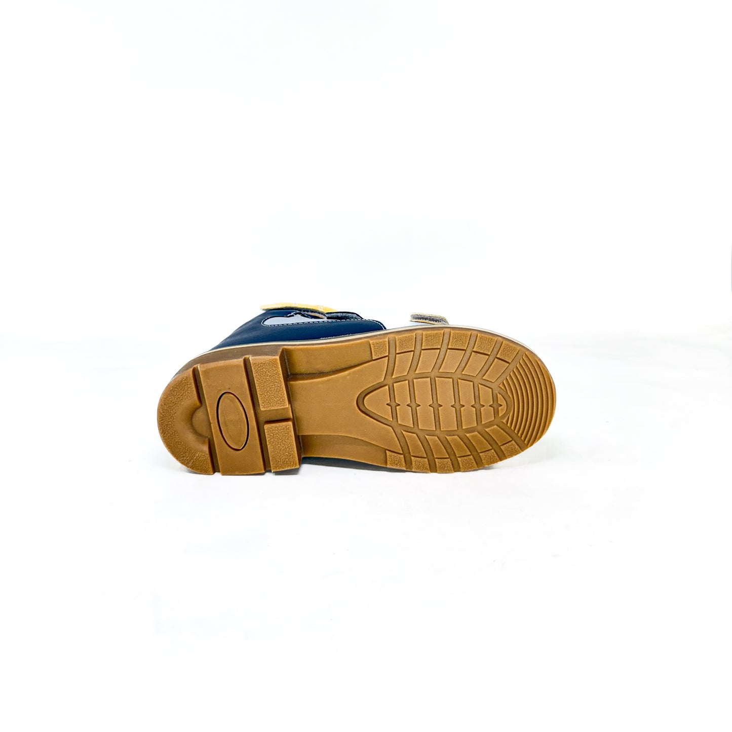 Final Sale - Mt. Emey 1369-SL White/Navy - Children Semi-Orthopedic Stability Footwear