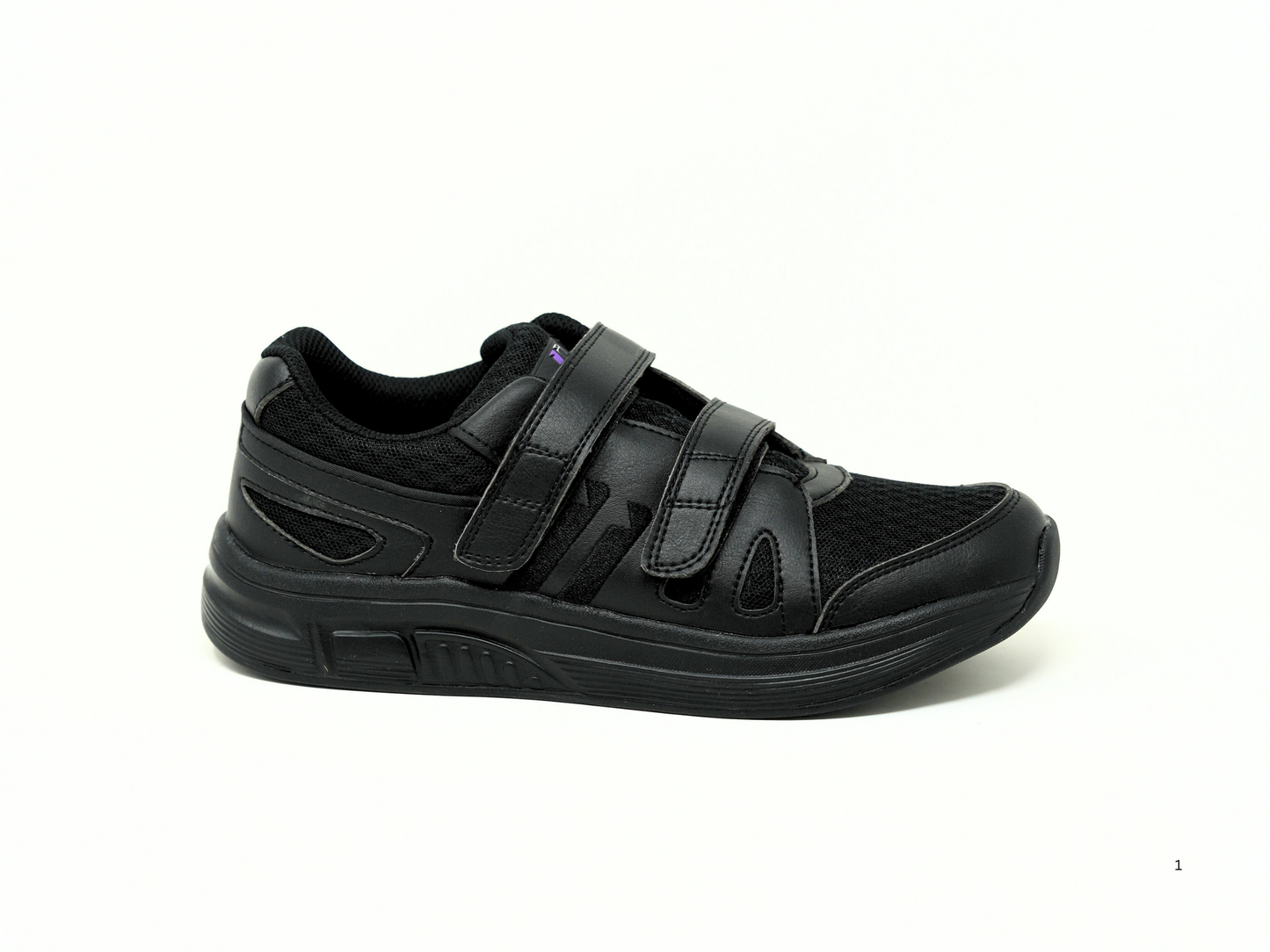 FITec 9331 Black - Lady's Added-Depth Light Mesh Walking Shoe