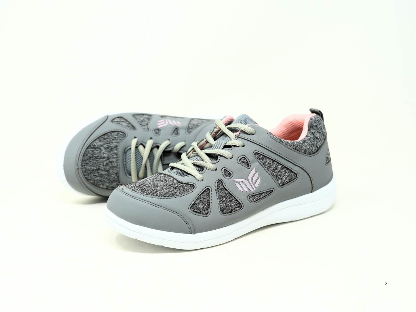 Mt. Emey 9321 Gray - Lady's Added-Depth Extreme-Light   Walking Shoes