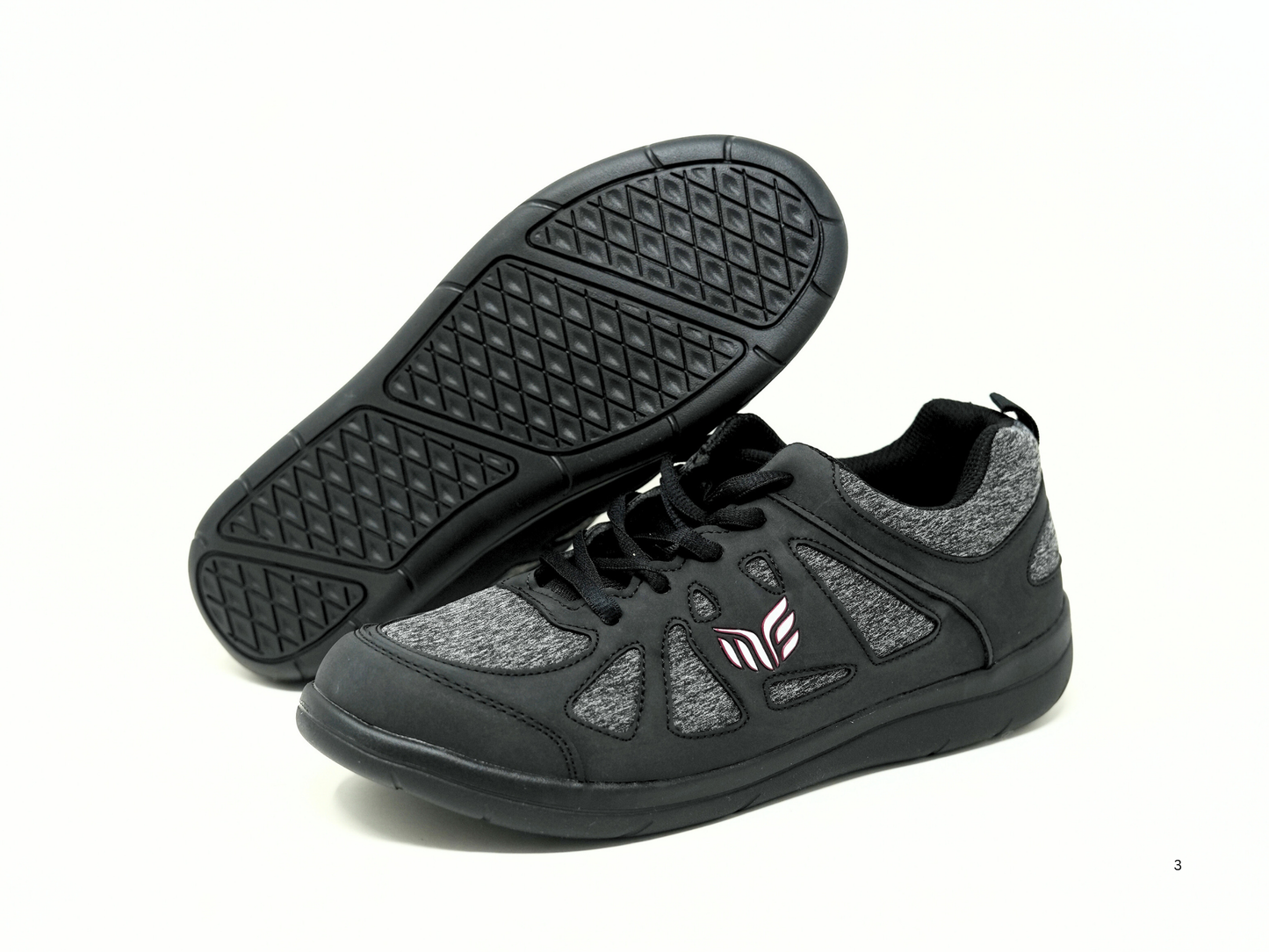 Mt. Emey 9321 Black - Lady's Added-Depth Extreme-Light   Walking Shoes