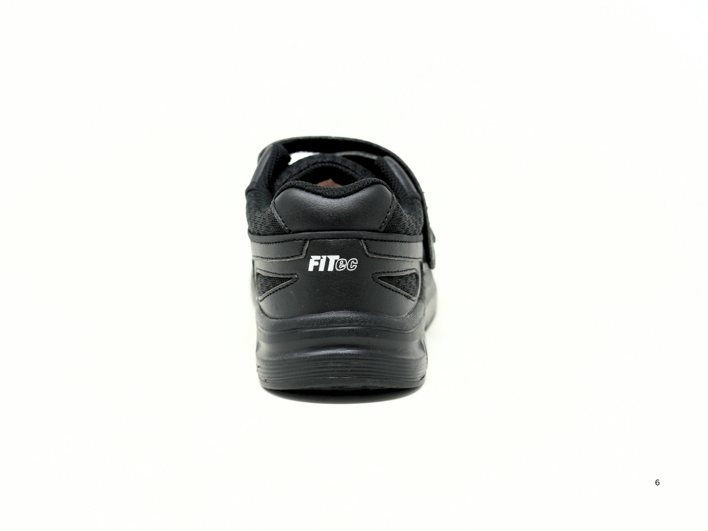 FITec 9331 Black - Lady's Added-Depth Light Mesh Walking Shoe