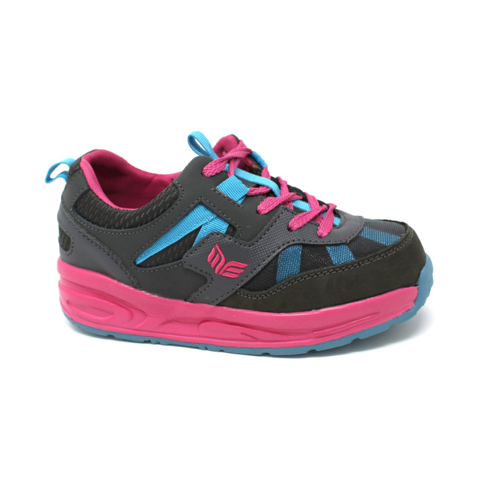 MT. Emey MTX16 Pink - Kids Extra Depth Athletic Walking Shoes with Laces