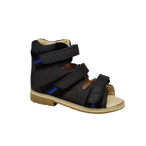 Final Sale - Mt. Emey 2573-SL - Children Straight Last Orthopedic Boot with Hooks and Loops