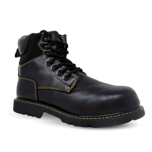 Fitec 6508 Black -  Men Composite Toe Work Boots