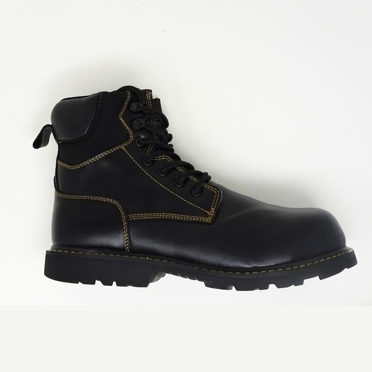 Fitec 6508 Black - Men Composite Toe Work Boots