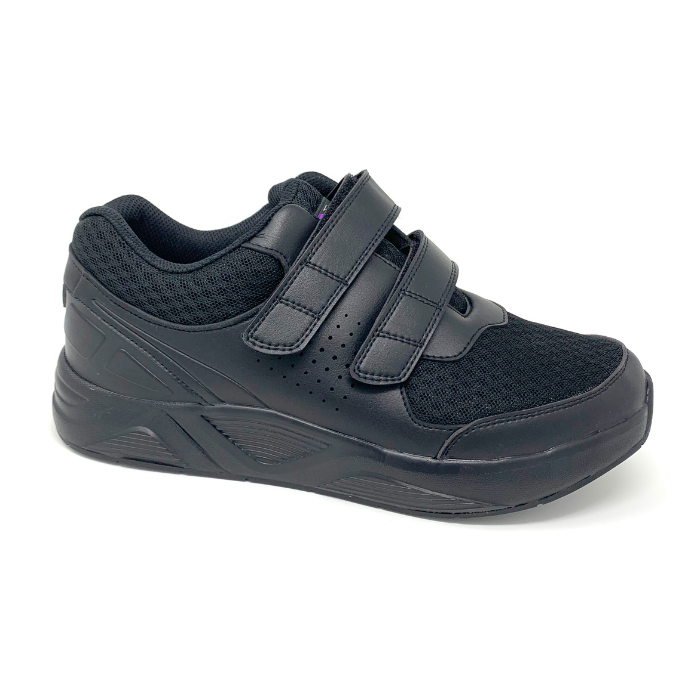 FITec 9721 Black - Men's Added-Depth Light Mesh Walking Shoe