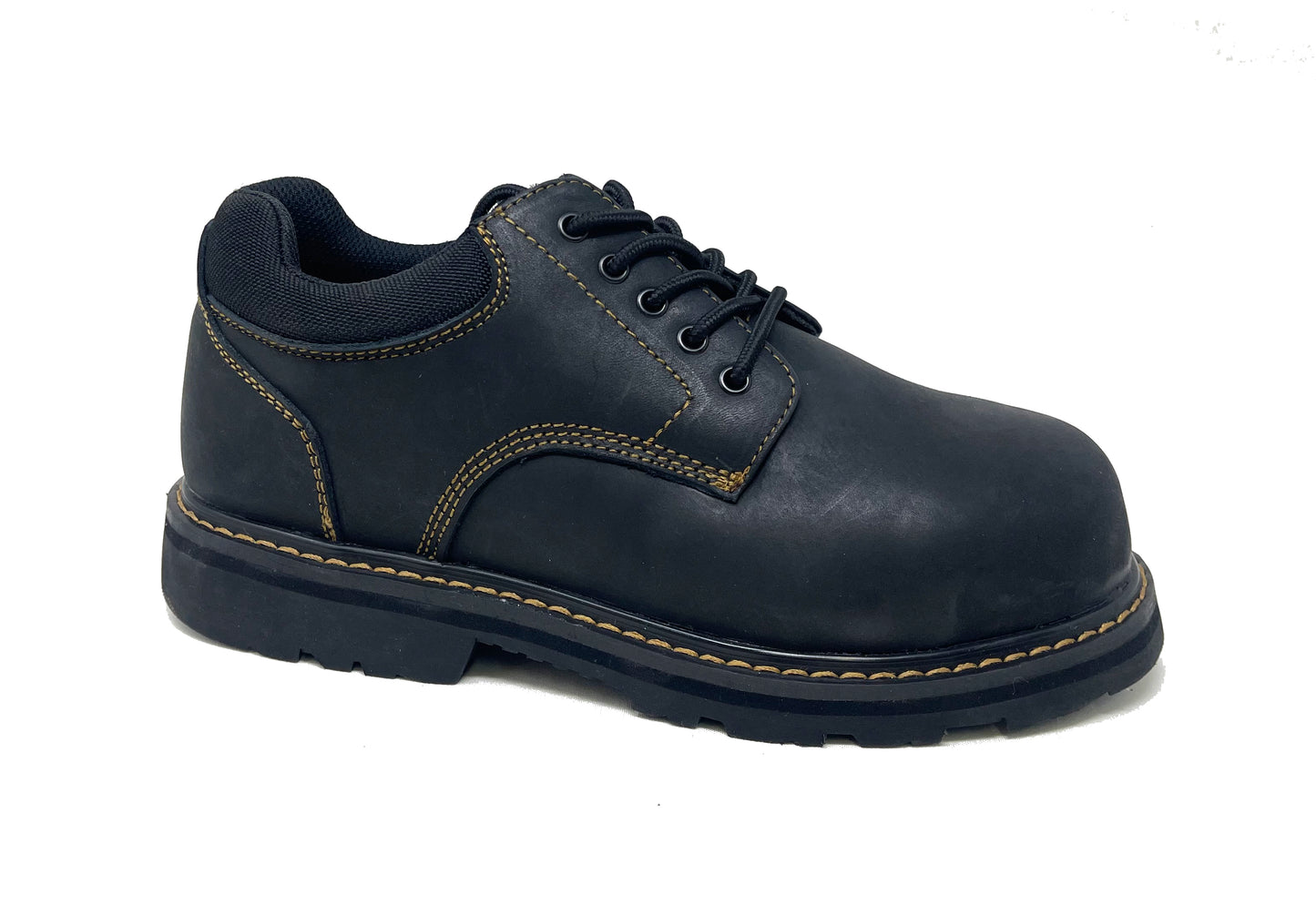 Fitec 6503 Black - Men Composite Toe Work Shoes