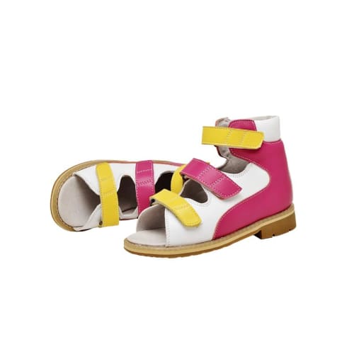 Mt. Emey 1368-Sl White/rosy - Children Semi-Orthopedic Stability Footwear - Shoes