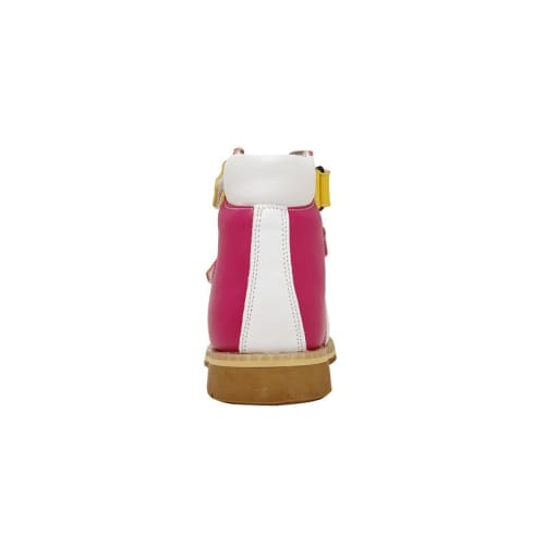 Mt. Emey 1368-Sl White/rosy - Children Semi-Orthopedic Stability Footwear - Shoes