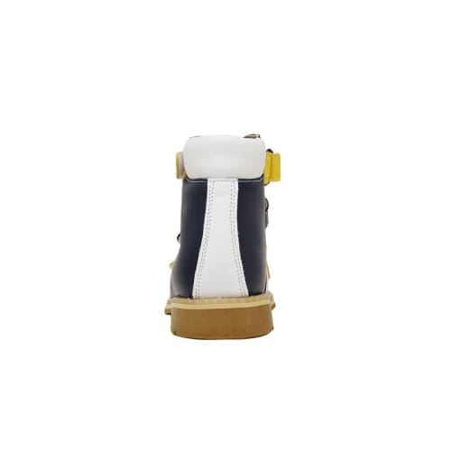 Mt. Emey 1369-Sl White/navy - Children Semi-Orthopedic Stability Footwear - Shoes