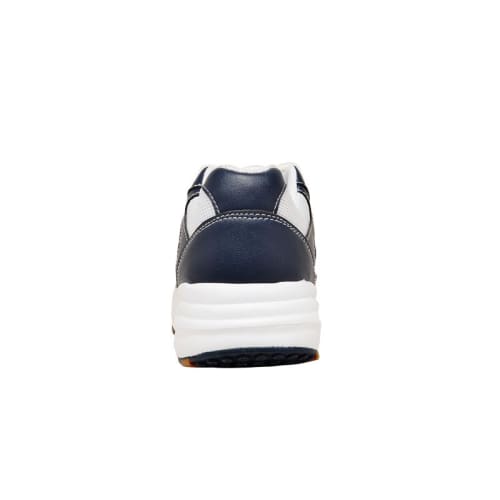 Mt. Emey 2155 White/navy - Children Oil/slip Resistant Shoes With Laces - Shoes