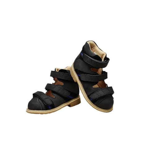 Mt. Emey 2574-Sl - Children Straight Last Orthopedic Boot With Hooks And Loops - Shoes