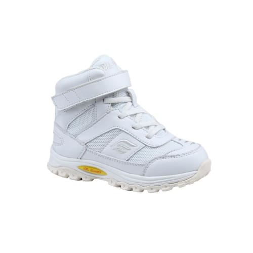 Mt. Emey 3305-3H White - Children Straight Last Athletic Boots With Elastic Laces - Shoes