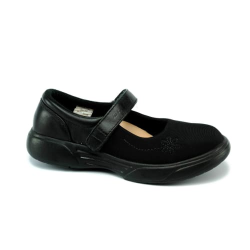 Mt. Emey 9205-L Black Lyrca - Womens Extreme-Light Mary Jane Strap - Shoes