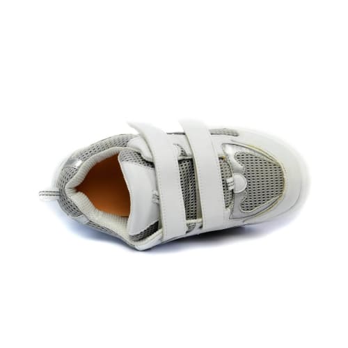 Mt. Emey 9701-3V White/silver -Mens Light Weight Athletic Walking Shoe With Straps - Shoes