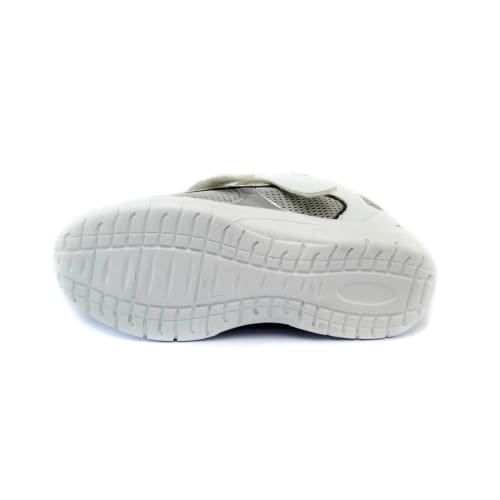 Mt. Emey 9701-3V White/silver -Mens Light Weight Athletic Walking Shoe With Straps - Shoes