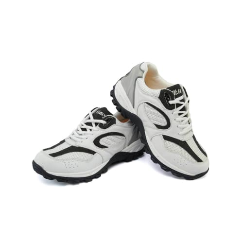 Mt. Emey 9702-3L White - Mens Explorer I Black Athletic Shoe With Laces - Shoes