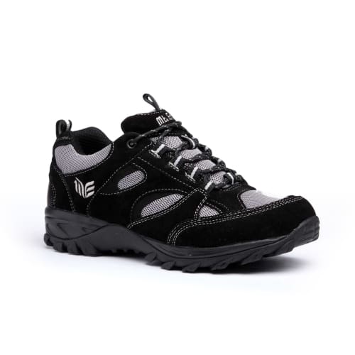 Emey 9708-1L Black Mens Extreme-Light Athletic Walking Shoes
