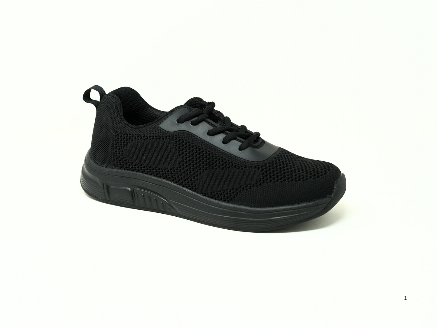 FITec 9328 Black - Lady's Added-Depth Extreme-Light Knitted Walking Shoe