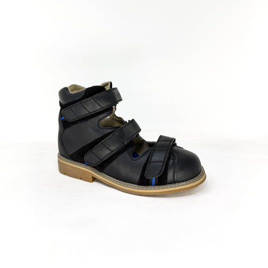 Final Sale - Mt. Emey 2574-SL - Children Straight Last Orthopedic Boot with Hooks and Loops