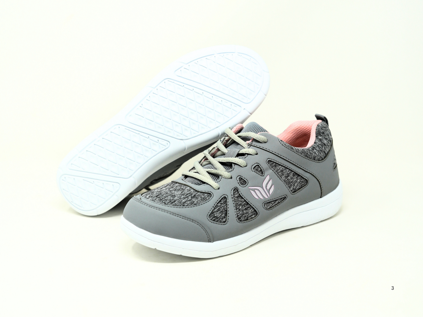 Mt. Emey 9321 Gray - Lady's Added-Depth Extreme-Light   Walking Shoes