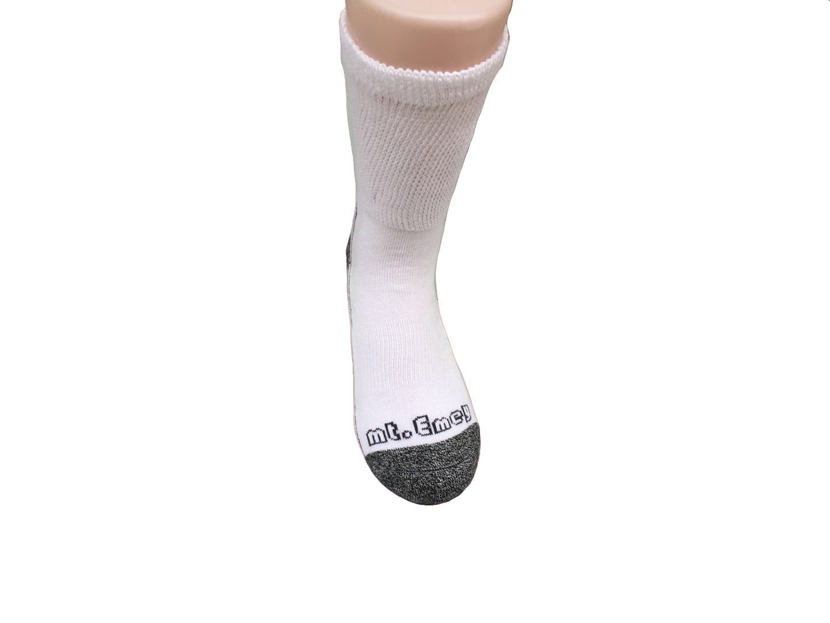 Mt. Emey Diabetic Socks ($45 with 6 pairs with free shipping (U.S. Only). Add 6 pairs of socks into your cart and the discount will apply automatically.)