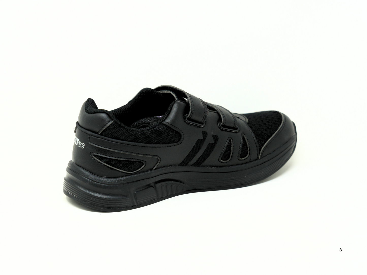 FITec 9331 Black - Lady's Added-Depth Light Mesh Walking Shoe