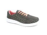 Mt. Emey 9327 Gray - Lady's Added-Depth Extreme-Light Knitted Walking Shoes