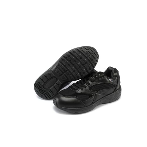 Anwser2 554-1 Black - Mens Athletic Walking Shoes With Laces - Shoes