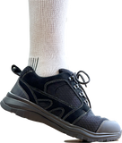 FITec  9718 Black - Men's Mesh Athletic walking Shoe with Laces