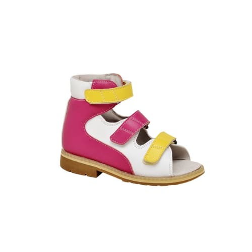 Mt. Emey 1368-Sl White/rosy - Children Semi-Orthopedic Stability Footwear - Shoes