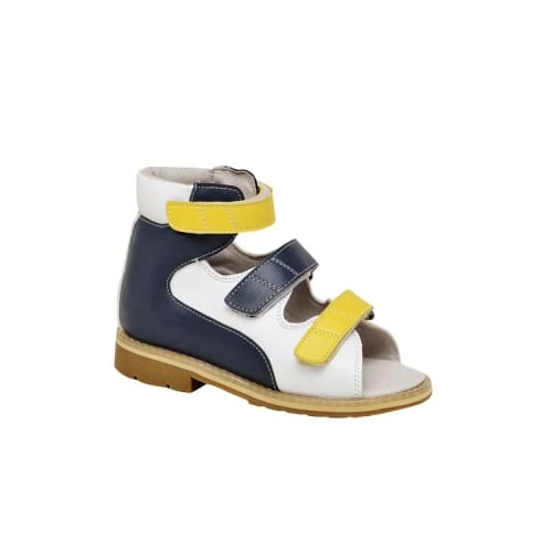 Mt. Emey 1369-Sl White/navy - Children Semi-Orthopedic Stability Footwear - Shoes