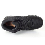 Mt. Emey 9315 Black - Womens Mesh Walking 5 Boots Black Lace - Shoes