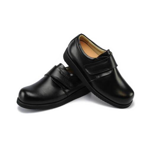 Mt. Emey 9502 Black (9E Width) - Mens Extra-Depth Dress Shoes - Shoes