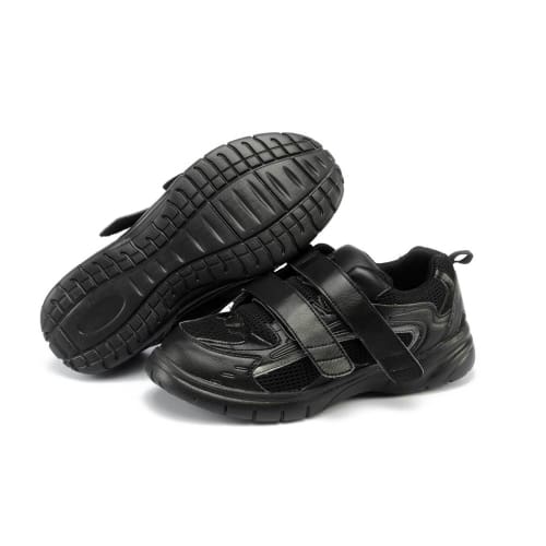 Mt. Emey 9701-1V Black - Mens Extra-Depth Athletic/walking Shoes With Straps - Shoes